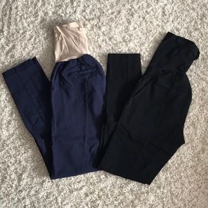 Bundle of Maternity Ankle Pants